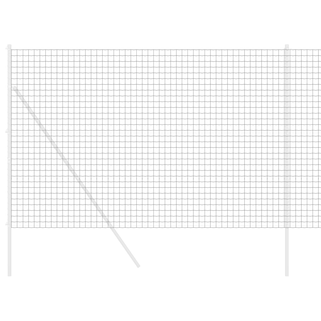 Recinzione Euro Grigia 1.5 x 10 m Acciaio