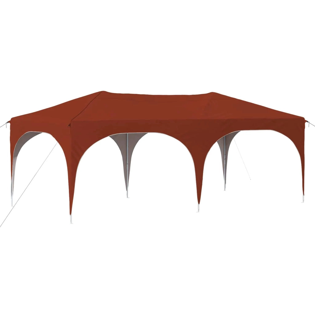 Tenda per feste a pop-up 575 x 288 x 245 cm Terracotta