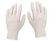 GUANTI IN VINILE BIANCHI SENZA POLVERE- - tg.L conf. da 100 pz. - 2 pezzi