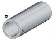 PROFILO ARGENTO H.100 CM TUBO TONDO 10X1 MM**- ARCANSAS- 5,0 pz