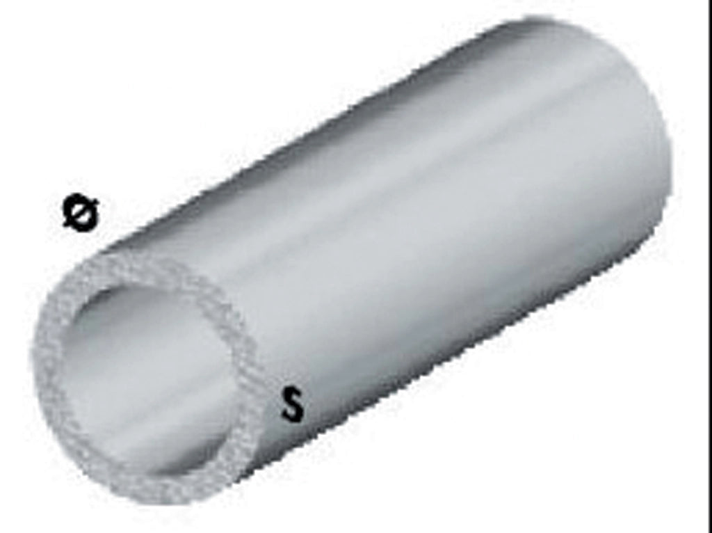 PROFILO ARGENTO H.100 CM TUBO TONDO 10X1 MM**- ARCANSAS- 5,0 pz