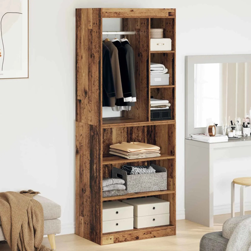 Guardaroba con lo scaffale Legno vecchio 77 x 48 x 102 cm CFW6325667