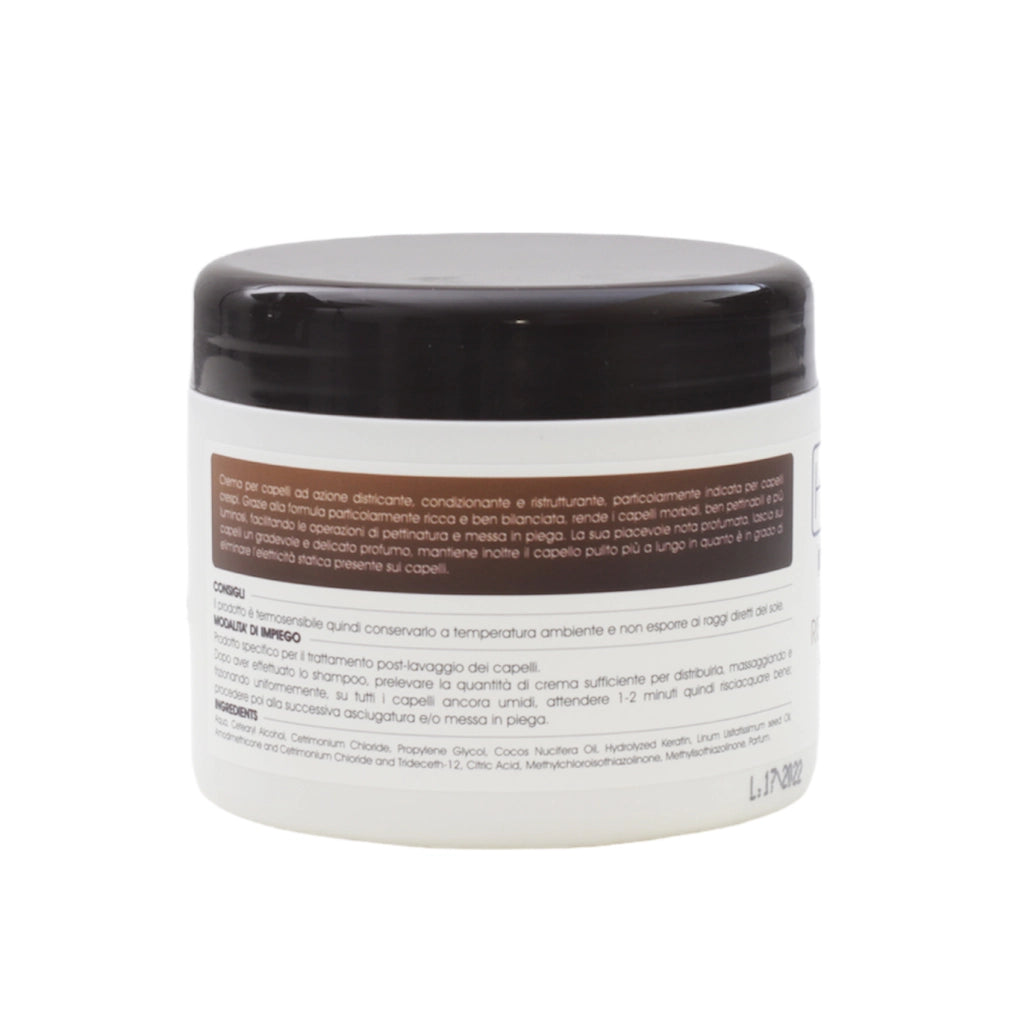 KIT SET 3 PZ MAURY'S PROFESSIONAL CREMA RISTRUTTURANTE CAPELLI CRESPI CON OLIO