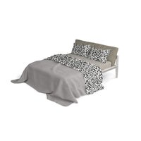 Set Lenzuola Singolo con Stampa Sopra Sotto e Federe Ingrid