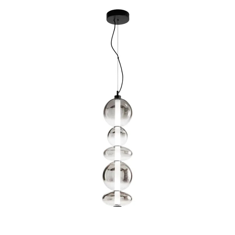 LAMPADARIO LED KEMET 40W D.20XH155CM 3000K FUME'