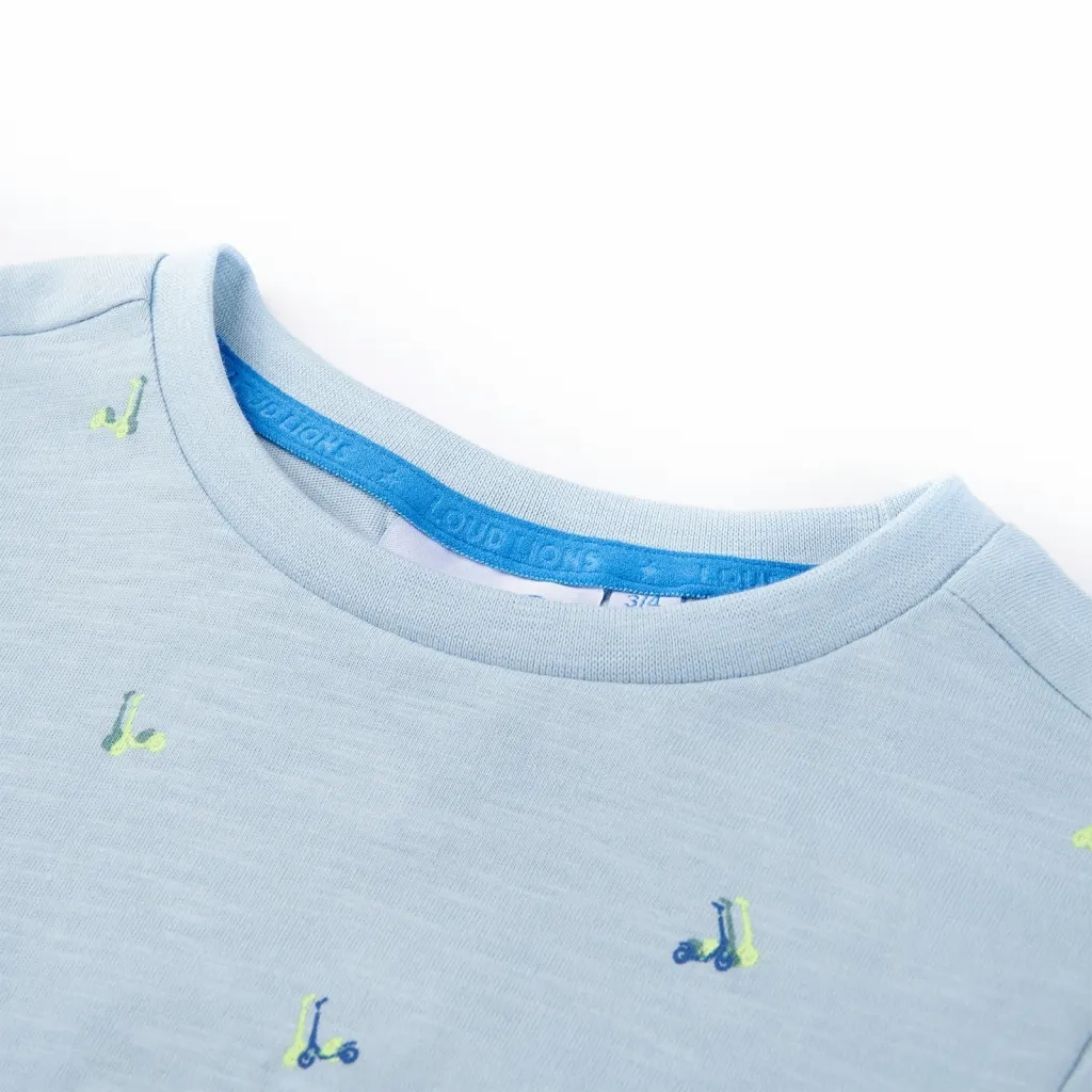 Maglietta da Bambino Azzurra 116cod mxl 110823