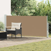 Tenda laterale retrattile Tortora 300 x 120 cm Poliestere 42035288