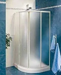 Box doccia montebianco mb 8 semi circolare bianco + acrilico 88 9