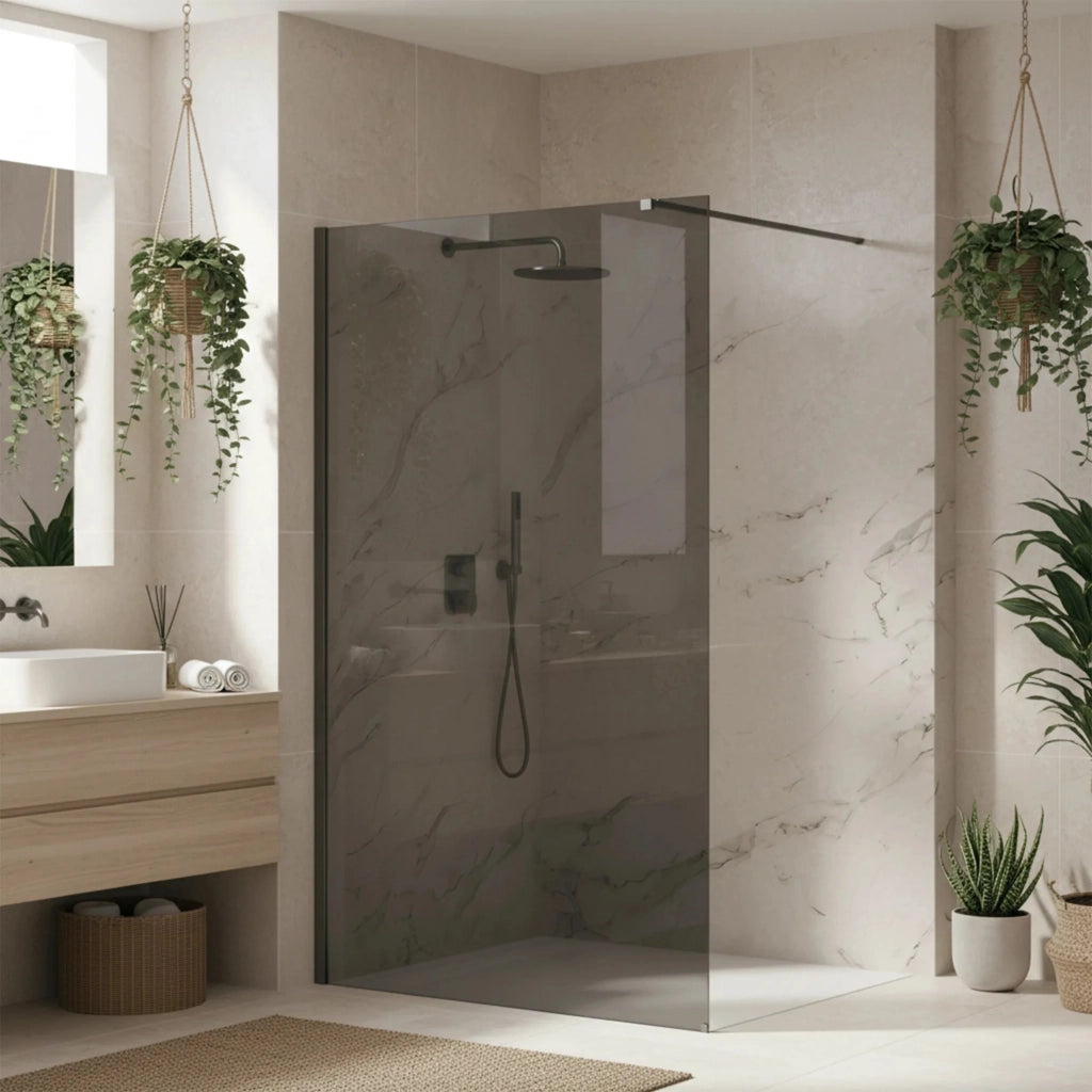 Parete Doccia Rea Flexi Grey / Titan 110
