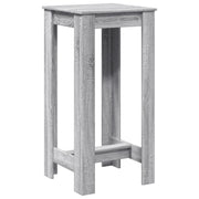 Tavolo da Bar Grigio Sonoma 51x50x103,5 cm in Legno Multistrato