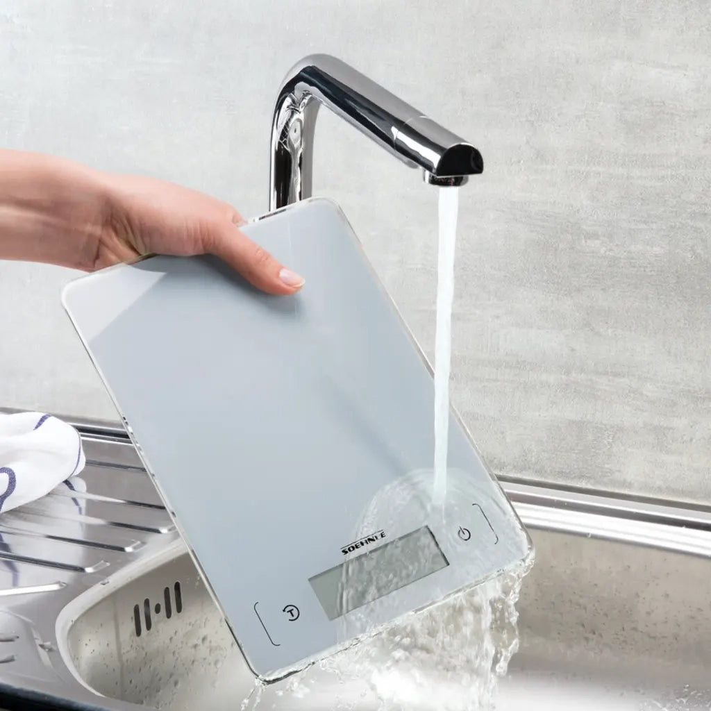 Soehnle Bilancia Digitale da Cucina Page Aqua Proof 10 kg Argento 444123