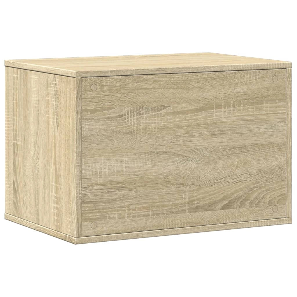 Mobiletto per lettiera per gatti in legno ingegnerizzato Sonoma marrone 02_0043341