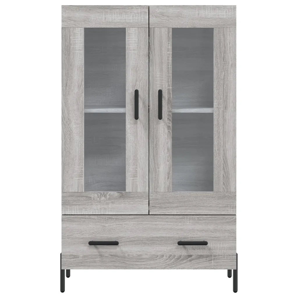 Credenza-Buffet-Armadio da cucina Grigio Sonoma 69,5x31x115 cm in Legno Multistrato 716153
