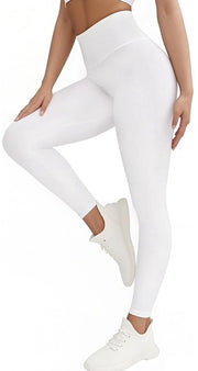 Leggins per donne con alta vita - Ademendente - Pantaloncino sportivo - Pantaloncino yoga - Abbigliamento sportivo - Comfortevole forma di gamba - Pantaloncino yoga