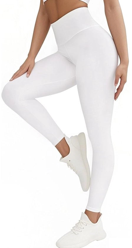 Leggins per donne con alta vita - Ademendente - Pantaloncino sportivo - Pantaloncino yoga - Abbigliamento sportivo - Comfortevole forma di gamba - Pantaloncino yoga