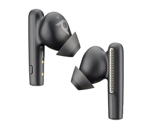 HP Poly Auricolari nerofumo Poly Voyager Free 60 UC + Adattatore BT700 USB-A + Custodia di ricarica di base
