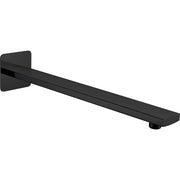 IMEX Tubo a muro ovale in acciaio e ottone nero opaco per supporto a parete robusto e resistente design funzionale e finitura opaca elegante modello Imex-BPC005-NG