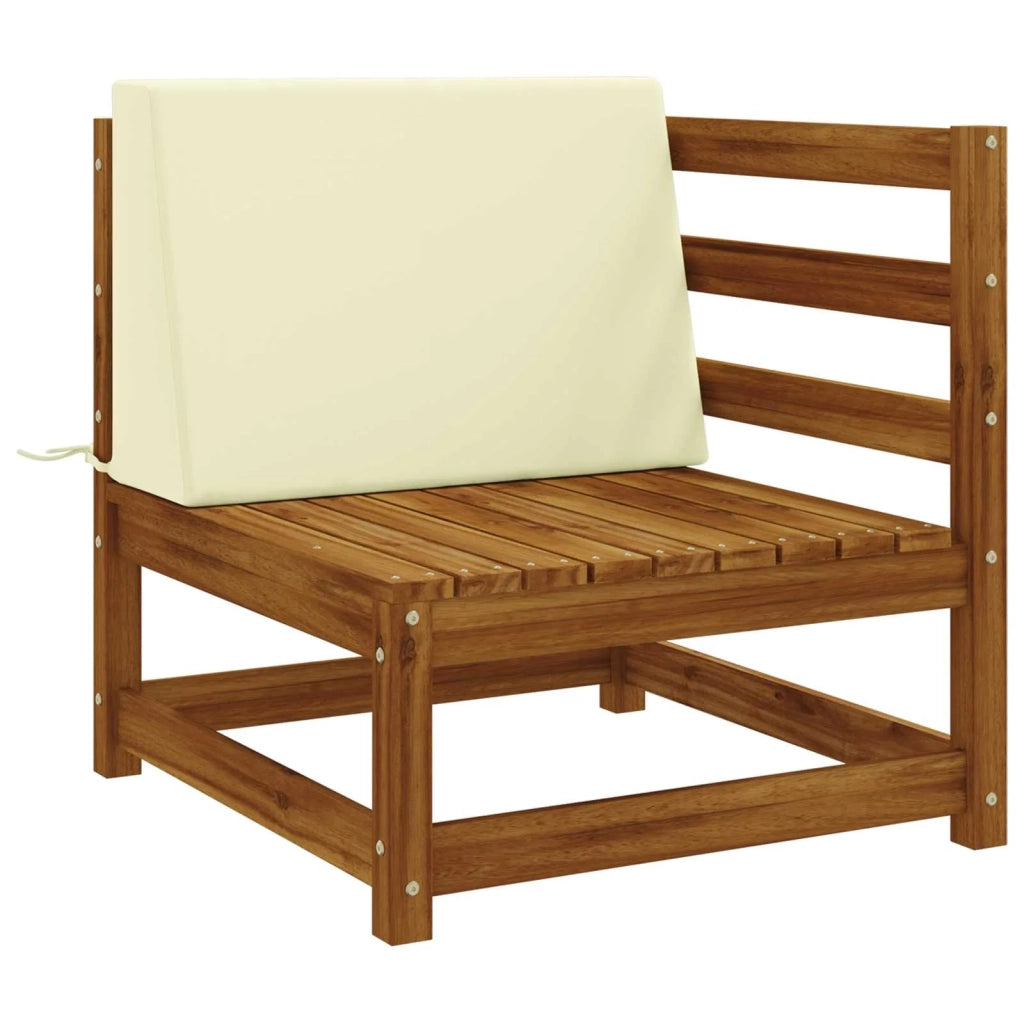 Cuscino schienale SOEST 100% Poliestere Crema 60 x 20 x 40 cm 946777
