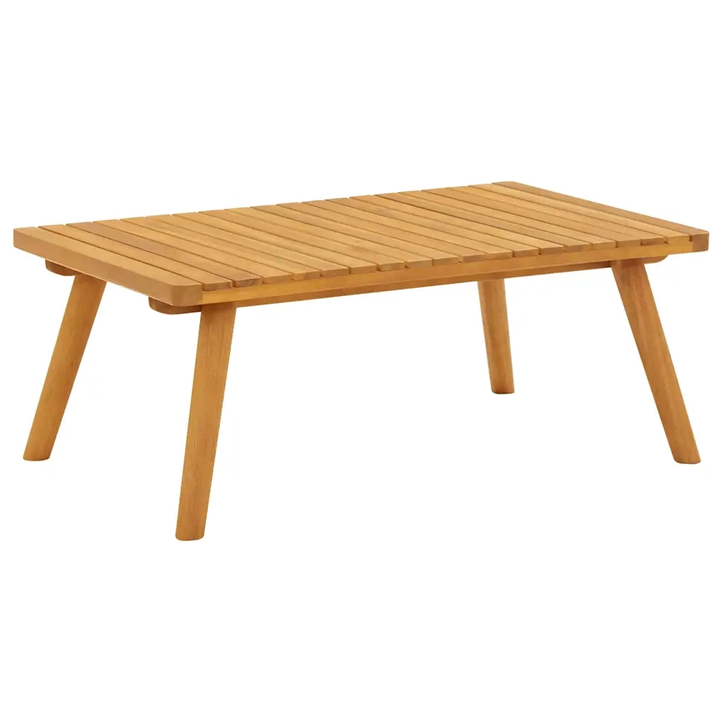 Tavolino da Giardino 90x55x35 cm in Legno Massello di Acacia 46675