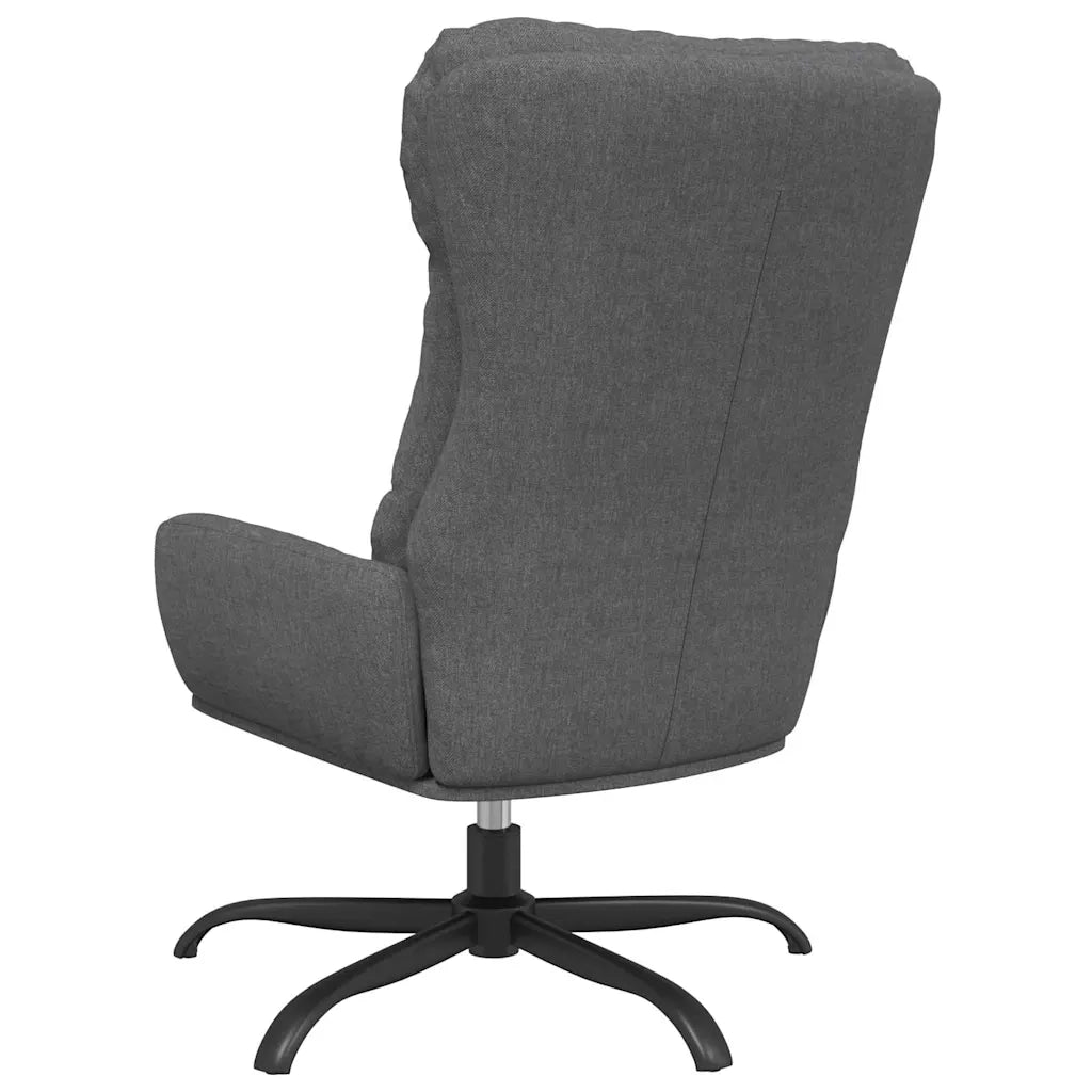 Divano Sedia-Poltrona Relax Grigio Chiaro in Tessuto 552539