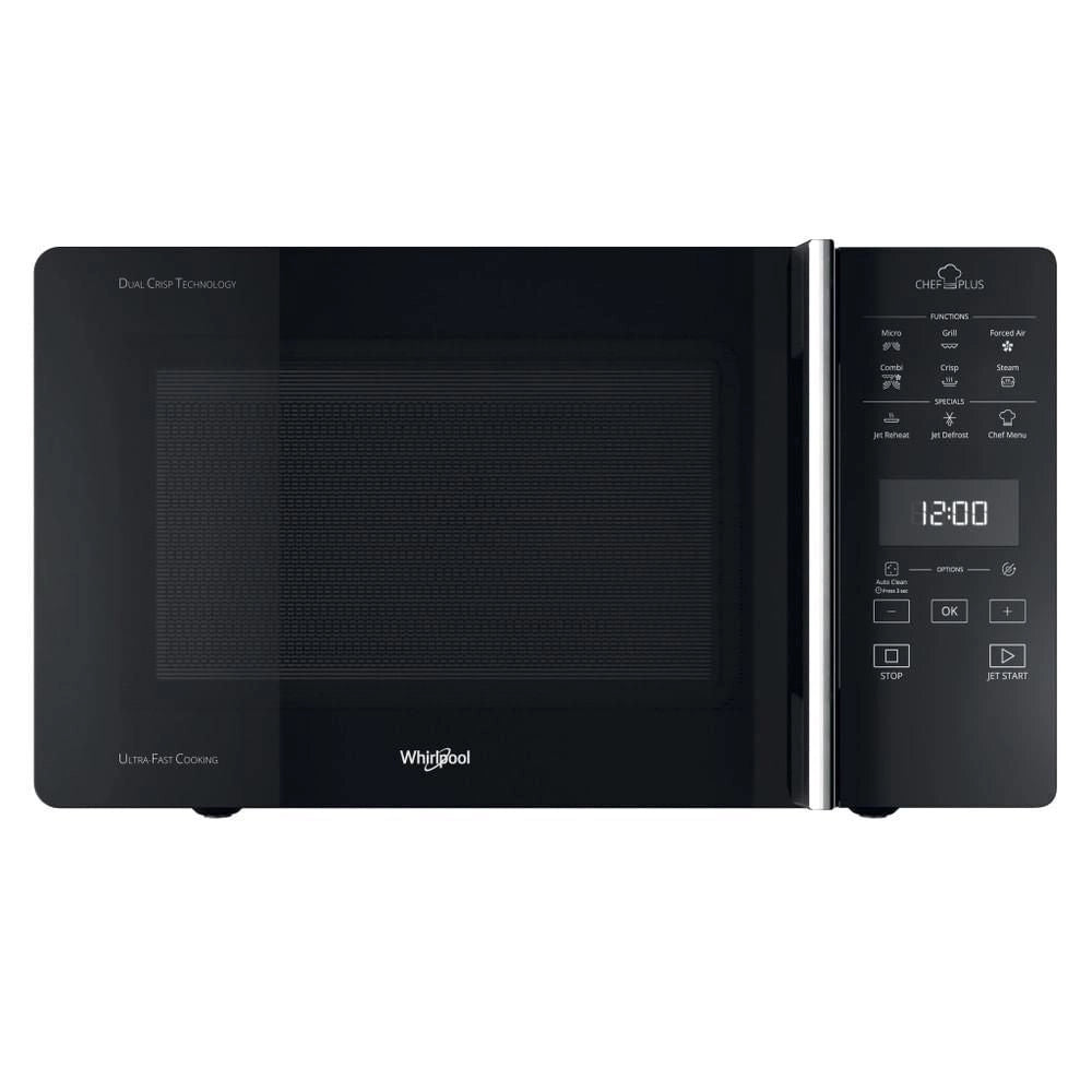 Whirlpool MCP 359 SL Chef Plus Forno a Microonde Combinato con Grill 25 L 800 W Steam Dual Crisp JetDefrost colore Argento