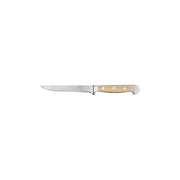 Güde B703-13 Alpha Pero Coltello da disosso flessibile 13 cm in acciaio al cromo vanadio molibdeno forgiato a mano lunghezza totale 26,3 cm colore Legno di Pero