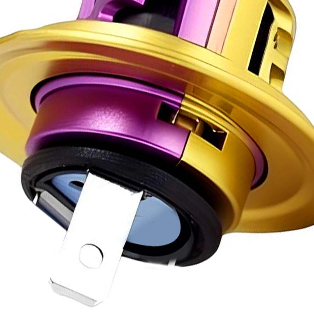 Lampadina LED H4 per faro auto 30W 12V 6000K 3500lm IP65 Viola Avizar