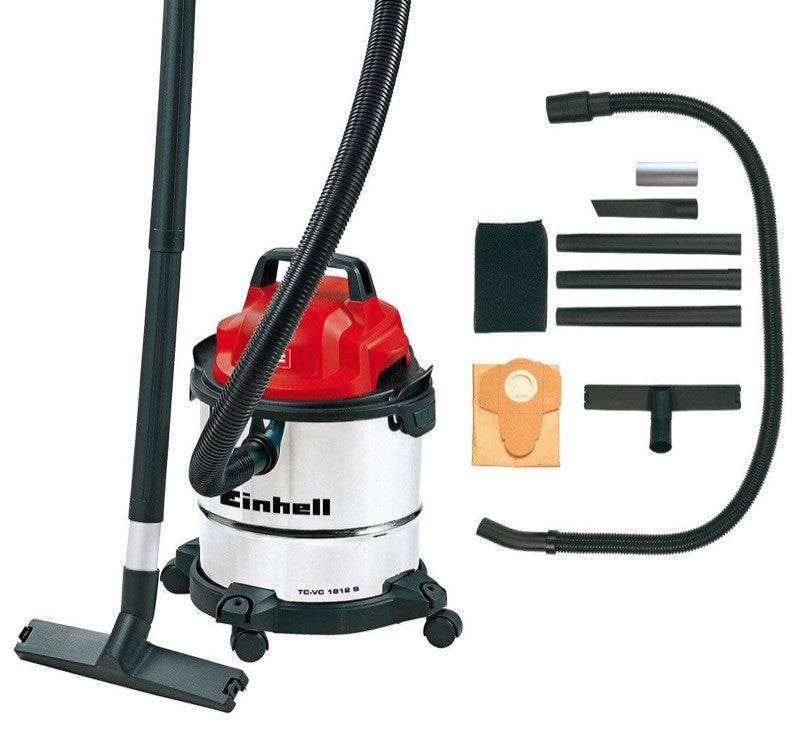 BIDONE ASPIRATUTTO TC-VC 1812 S ASPIRATUTTO SOLIDI/LIQUIDI 1250 W
