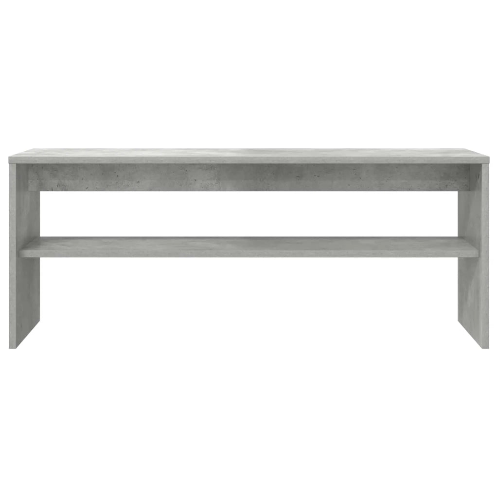 Mobile TV 100 x 30 x 40 cm Grigio cemento Legno ingegnerizzato 8000335