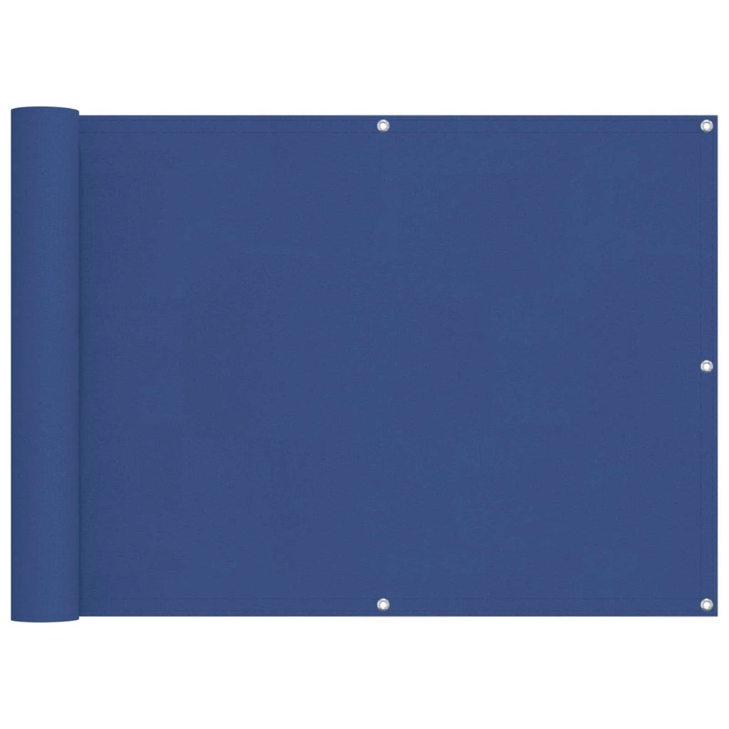 Schermo da balcone Blu 75 x 200 cm Oxford alu rivestito in PU 42030770