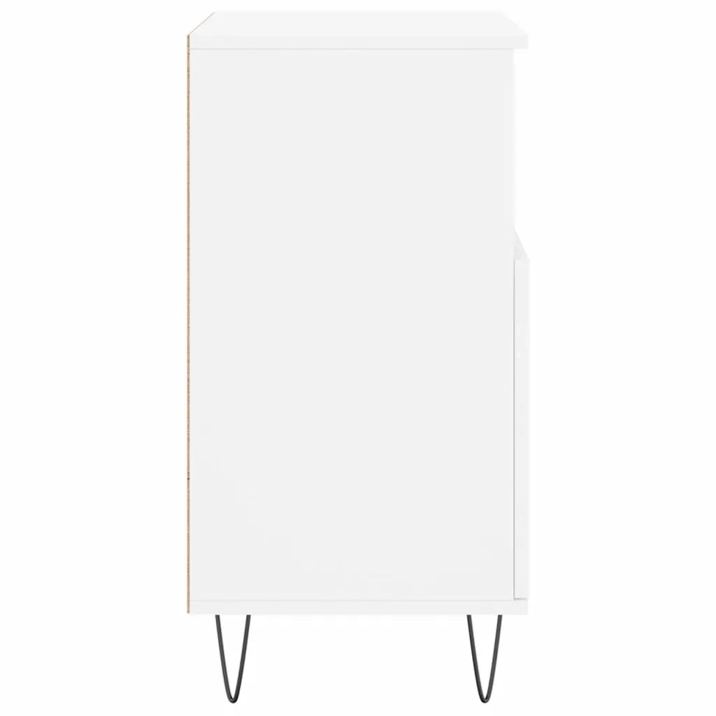 Credenze 3 pz | Madia | Buffet da pranzo | Armadio da pranzo Bianco in Legno Multistrato