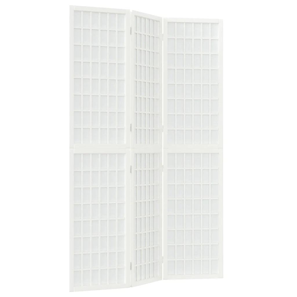 Divisorio Pieghevole 3 Pannelli Stile Giapponese 120x170 Bianco cod mxl 65608