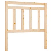Testiera | Testata per Letto 81x4x100 cm in Legno Massello di Pino
