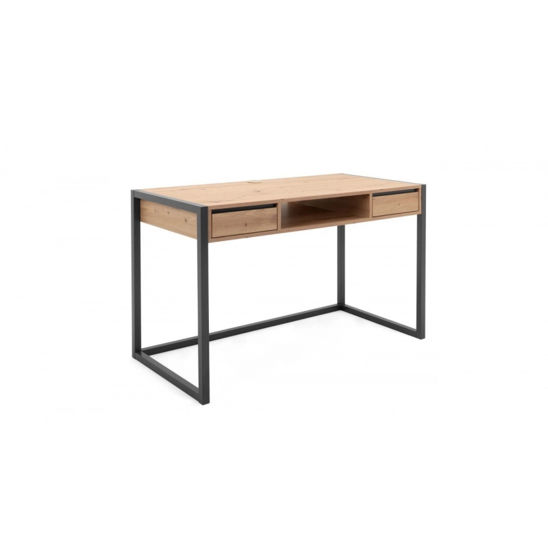Scrivania Denver 30 L120xP60XH75 quercia antracite