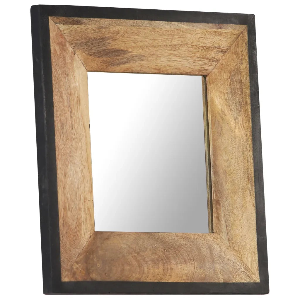 Specchio 50x50 cm in Legno Massello di Mango 321629