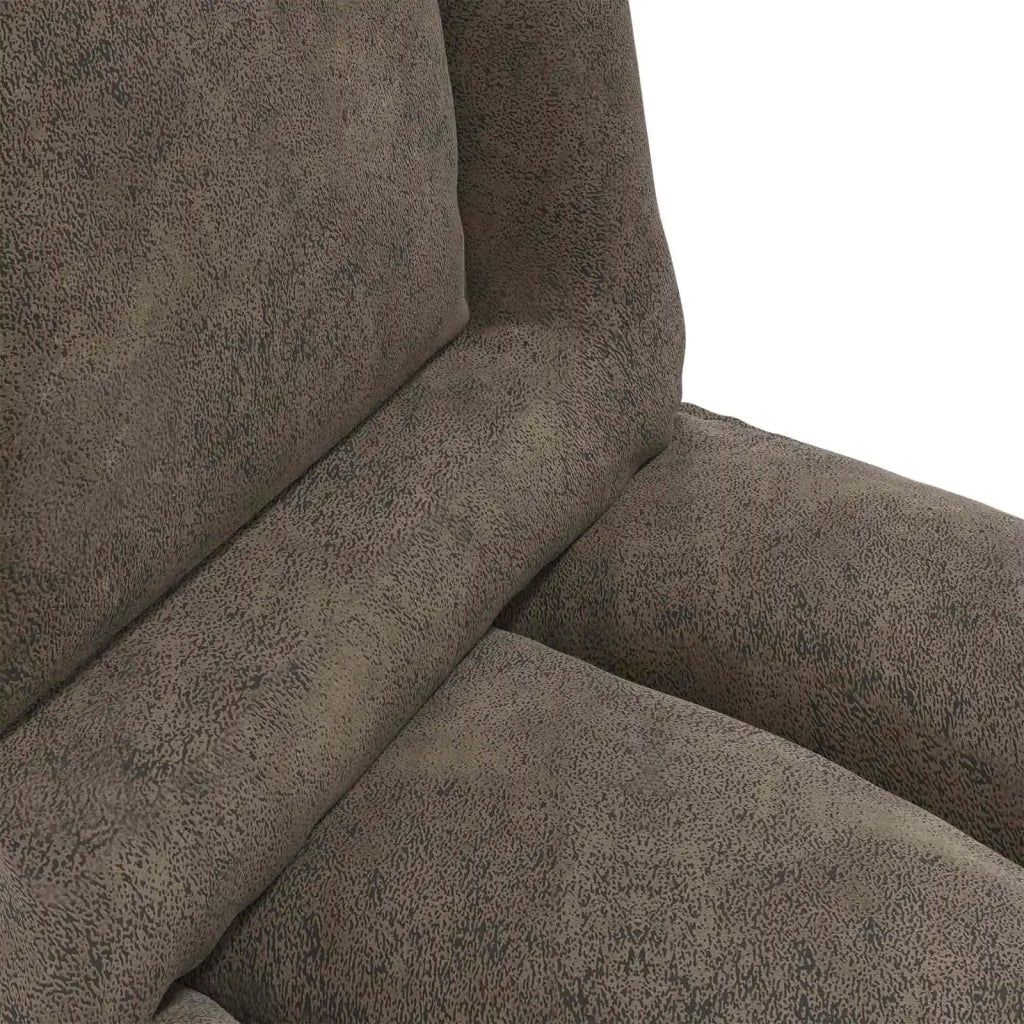 Sedia a pavimento regolabile Grigio Scuro Tessuto