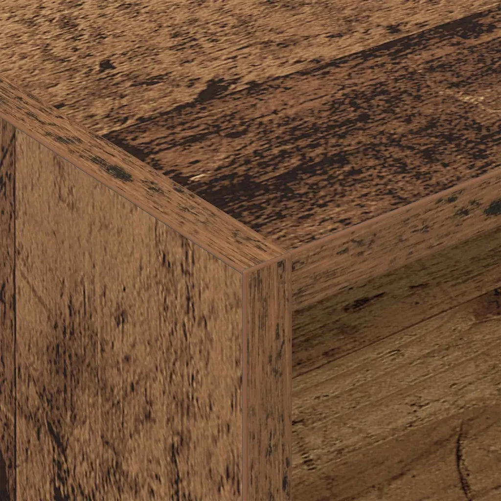 Mobile porta vinili Legno vecchio 78.5 x 35 x 45 cm CFW2327456