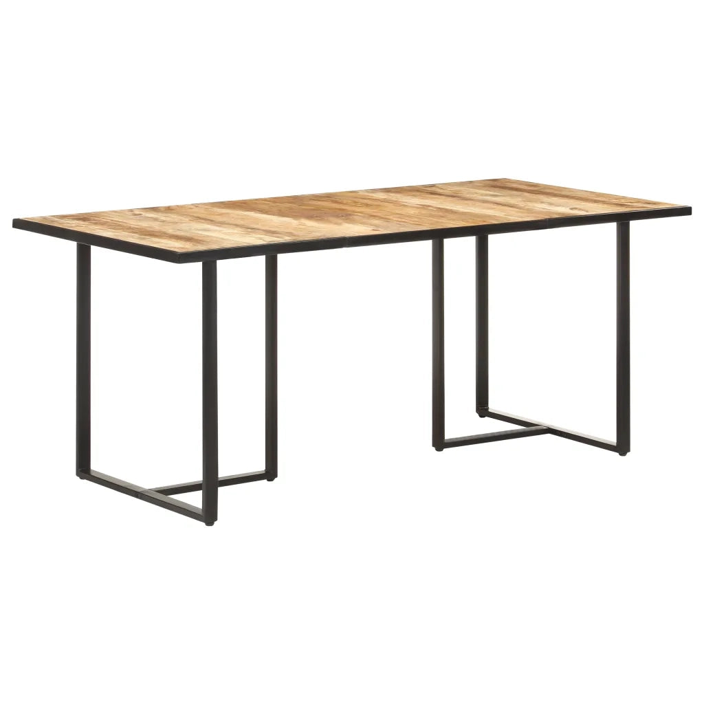 Tavolo da Pranzo | Tavolo da cucina 180 cm in Legno di Mango Grezzo