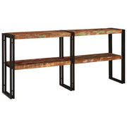 Tavolo Consolle | Tavolo d'Ingresso Multicolore Legno Recuperato Massello