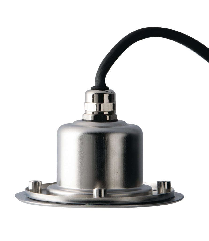 INCASSO CALPESTABILE LED TREVIS DC24V ACCIAIO 9W RGB IP68 11,6X5,9CM