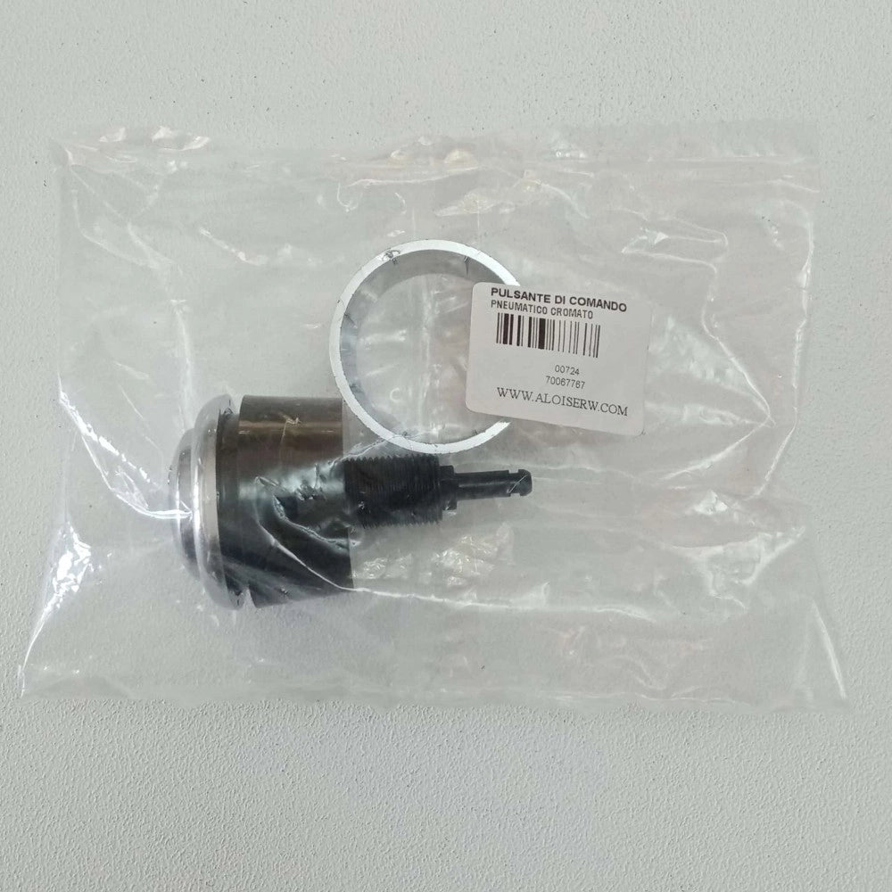 Pulsante di scarico cromato pneumatico per batteria di scarico tremolada