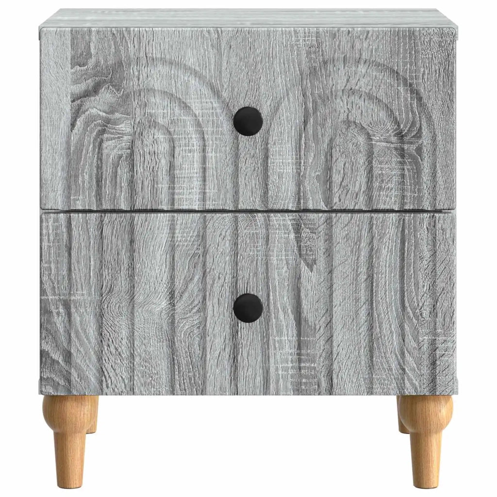 Armadio da Notte 2 pcs Grigio Sonoma 43 x 34,5 x 48 cm 894078