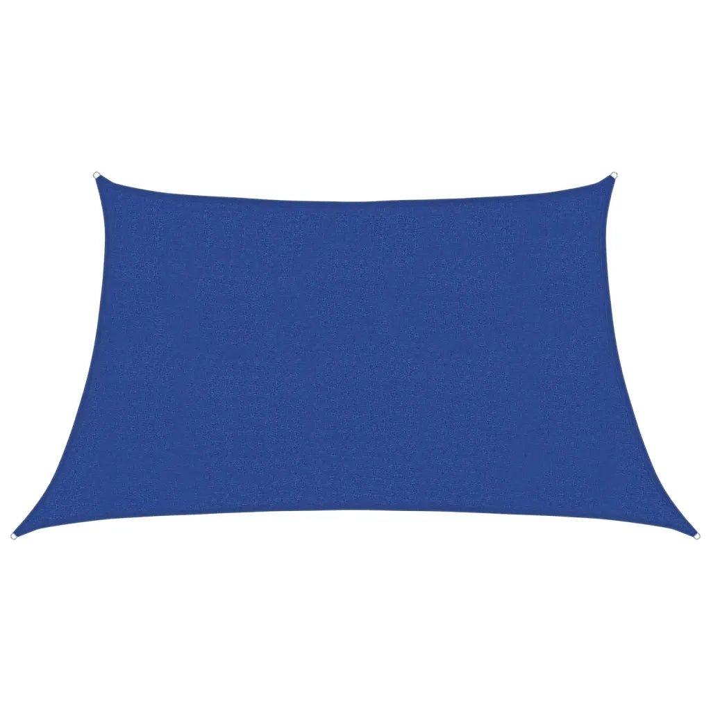 Vela Parasole | Telo Ombra | Vela da ombra 160 g/m2 Blu 3/4x2 m in HDPE