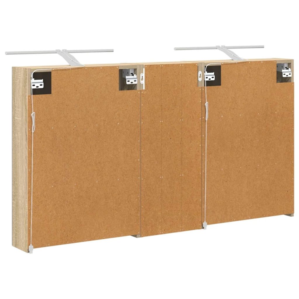 Set di Armadi da Bagno con lo scaffale 3 pcs 130 x 14,5 x 70 cm 3403770