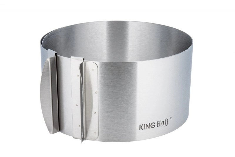 Kinghoff KH-4614 Tortiera regolabile in acciaio inossidabile