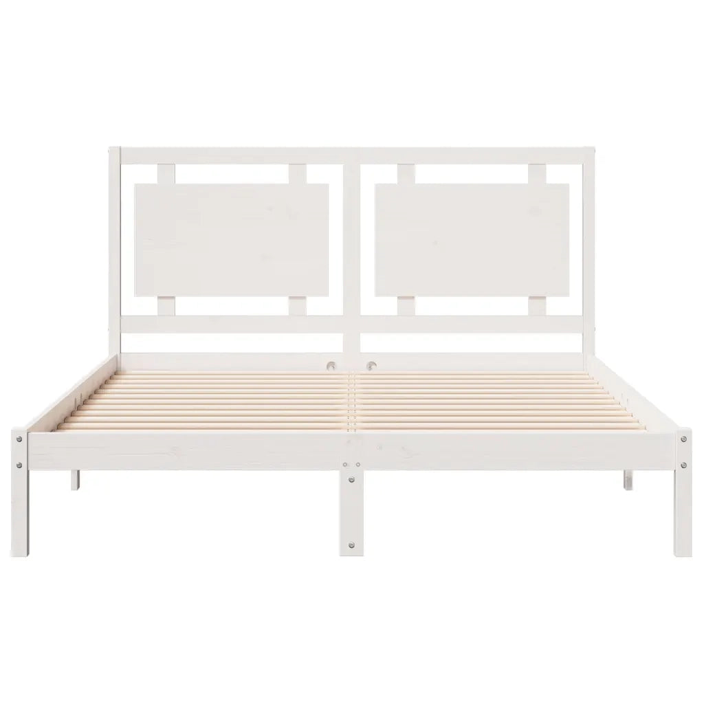 Giroletto Extra Lungo senza Materasso Bianco 140x210cm Massello 3309188