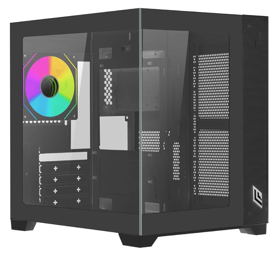 CASE MID-TOWER NOPSU VISION MINI BK MICRO ATX VISION ZK100