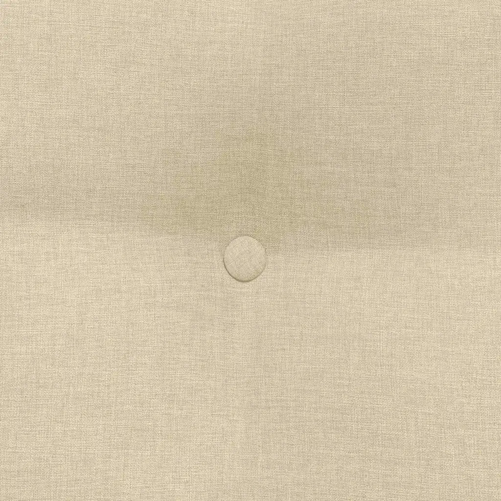 Cuscino per Schiena Crema 80 x 24 x 50 cm Tessuto