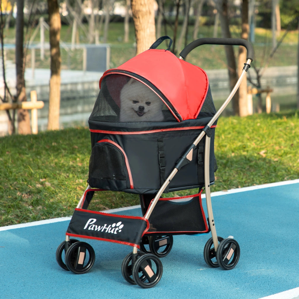 Cuscino per Cane con Guinzagli ¨C Zephmum ¨C Rosso e Nero 82x49.5x98 cm