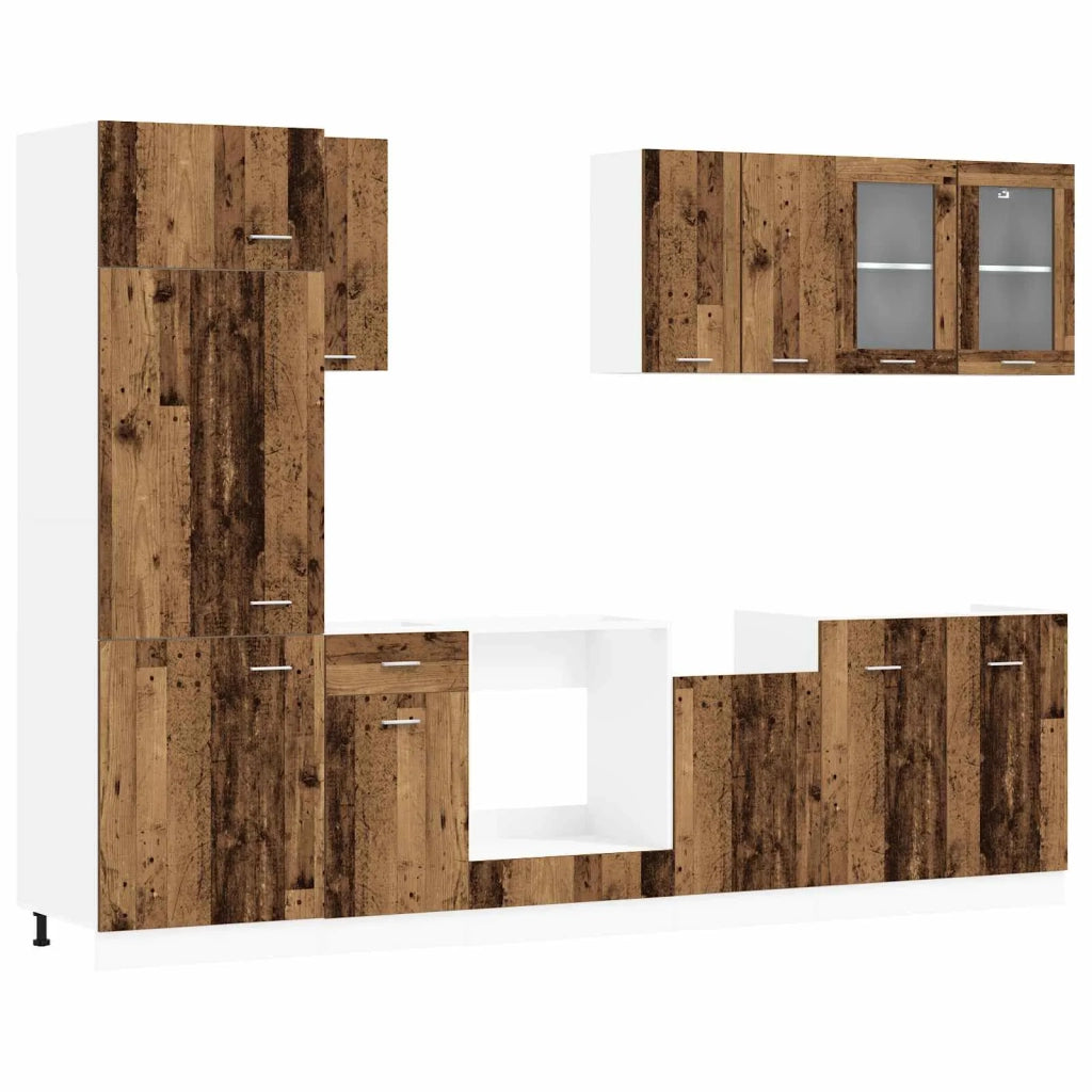 Unità Cucina Lyon 8 pcs Legno antico Legno ingegnerizzato 3445840